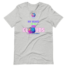 Load image into Gallery viewer, Caavum Cloud My Heart Is In The Clouds Short-Sleeve Unisex T-Shirt