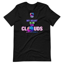 Load image into Gallery viewer, Caavum Cloud My Heart Is In The Clouds Short-Sleeve Unisex T-Shirt