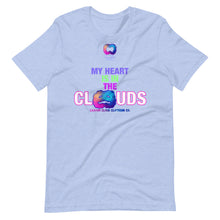 Load image into Gallery viewer, Caavum Cloud My Heart Is In The Clouds Short-Sleeve Unisex T-Shirt