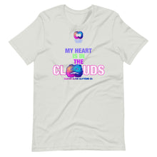 Load image into Gallery viewer, Caavum Cloud My Heart Is In The Clouds Short-Sleeve Unisex T-Shirt