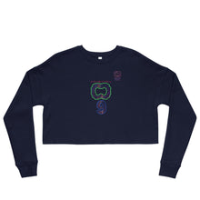 Load image into Gallery viewer, Caavum Cloud 9 Galaxy Crop Sweatshirt